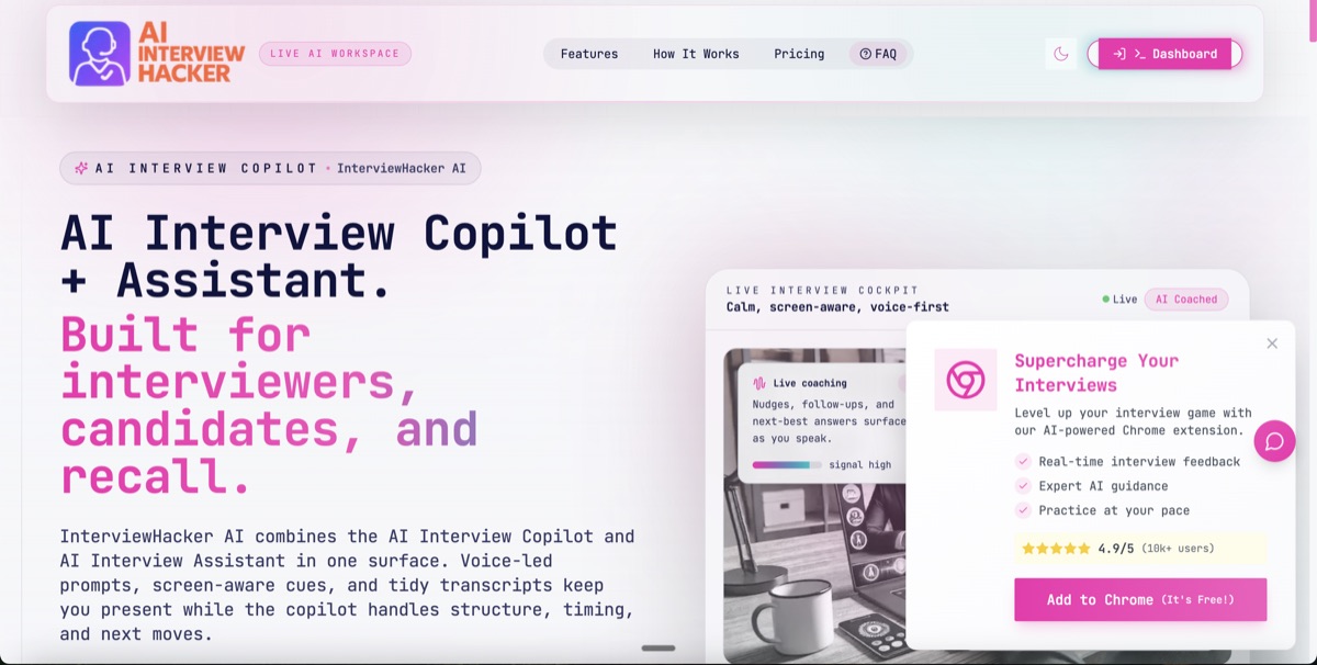 InterviewHacker AI Review 2026: Pricing, Features, and Honest Verdict