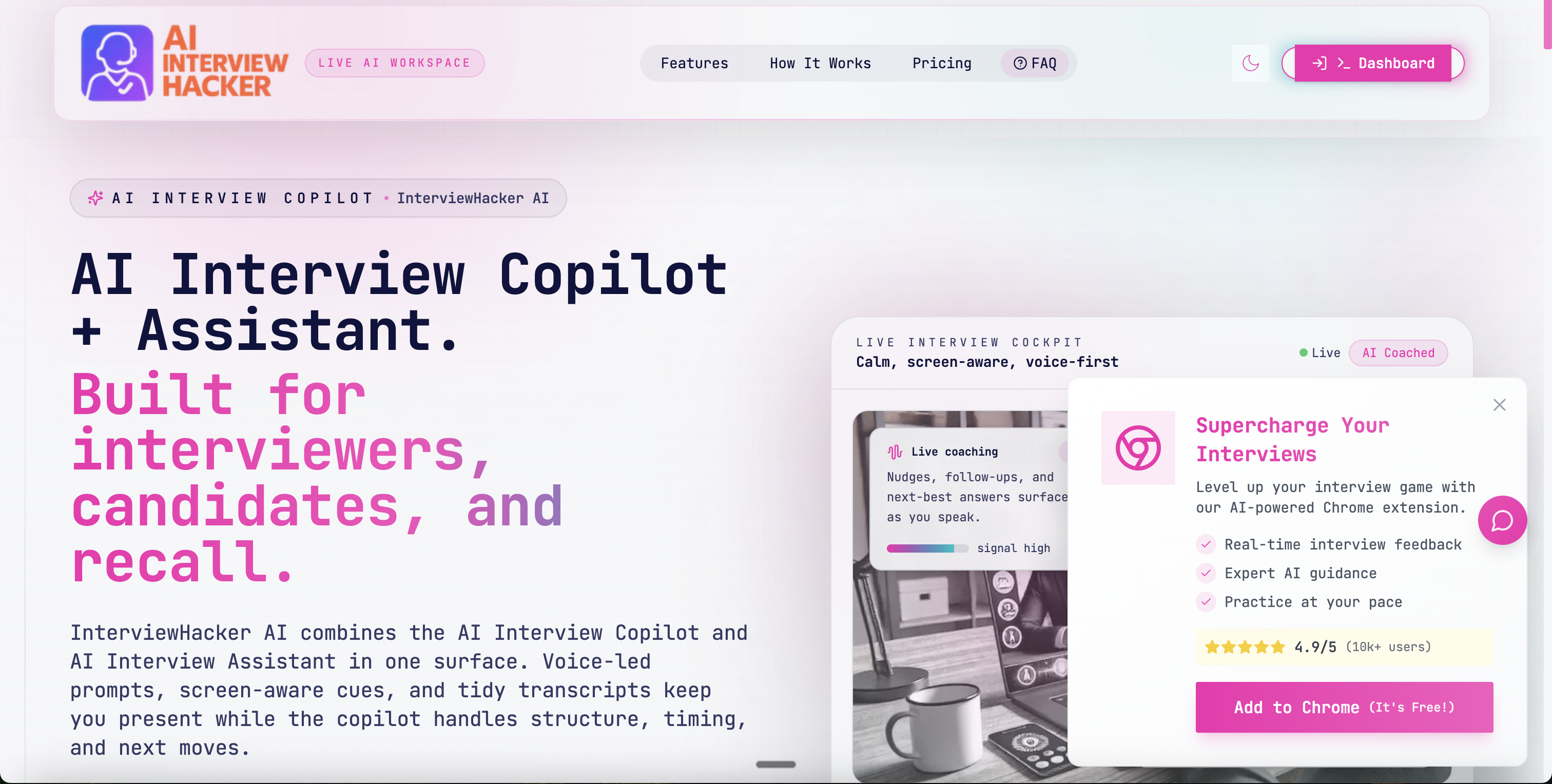 InterviewHacker AI Review 2026: Pricing, Features, and Honest Verdict